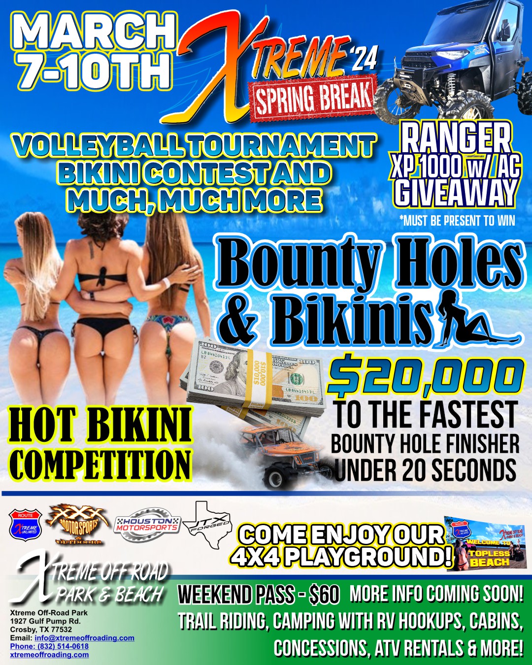 Bounty Holes & Bikinis Spring Break 2024 - Xtreme Off Road